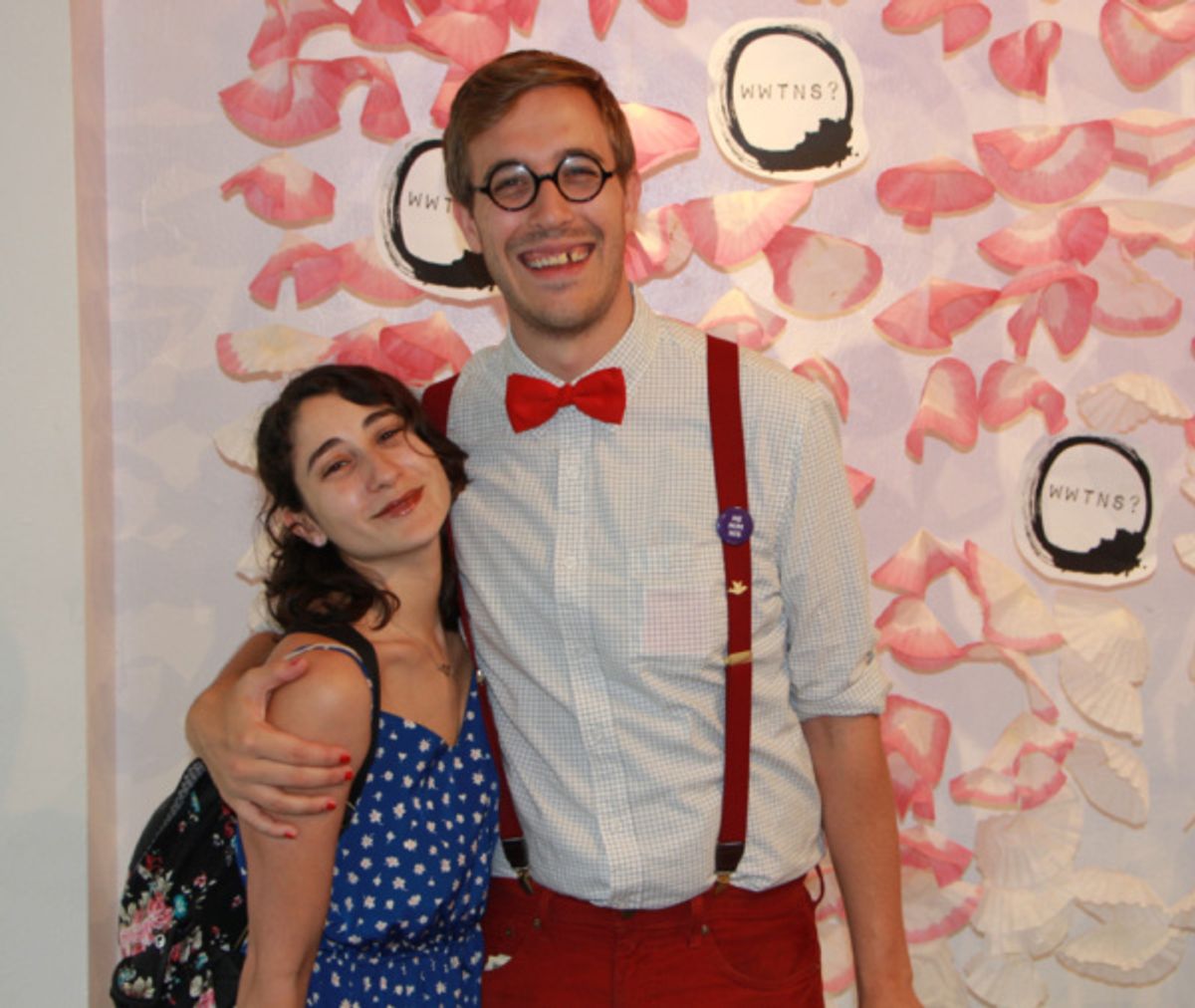 (L-R) Katherine Guanche and Sam Hood Adrain | photo by Joe Pietropaolo (c) WWTNS at 